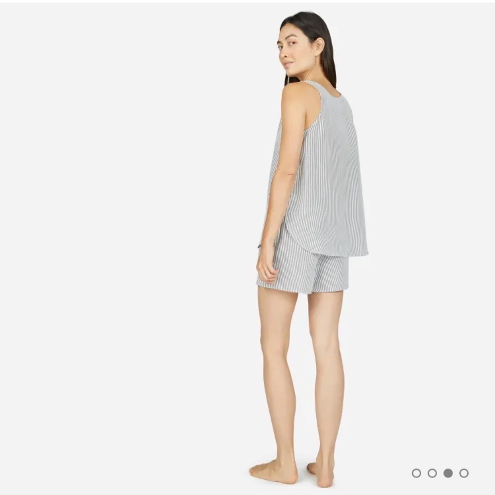 Silk Striped PJ Set